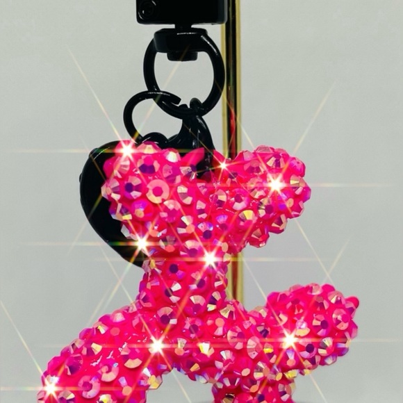 Bling Balloon Dog Purse Charm/ Keychain - Picture 4 of 5